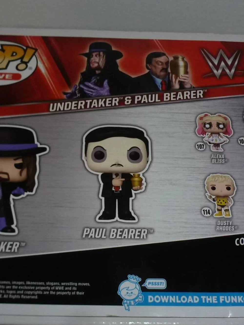 Funko Pop WWE Undertaker & Paul Bearer - Wrestlemania - 2-pack